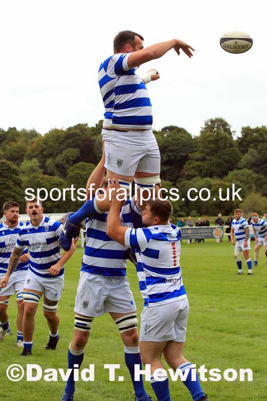 Tynedale v Wharfedale Foresters.  Photo: David T. Hewitson/Sports for All Pics